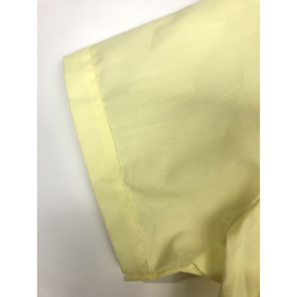 Sweet Orr Vintage Mens Yellow Short sleeve button Shirt Size XL 46 Medical NOS - Picture 6 of 9